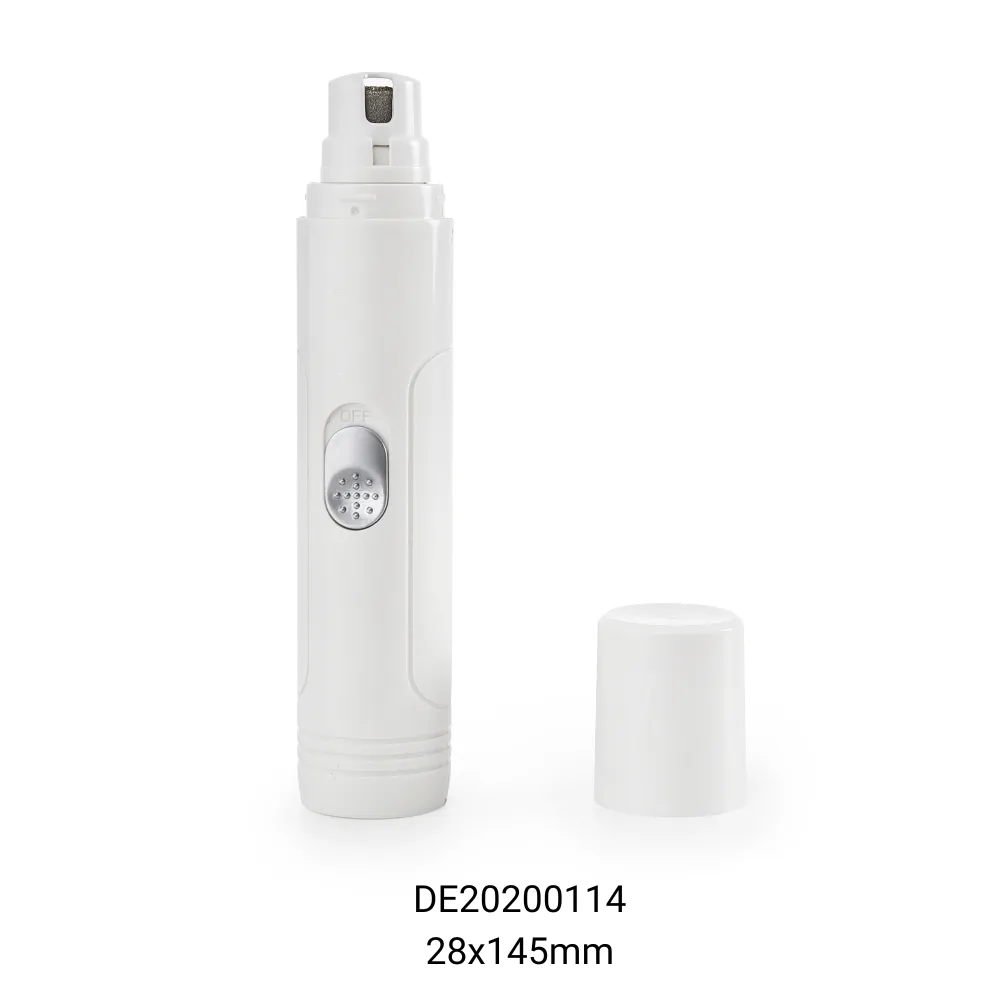 USB Rechargeable Quiet Electric Dog Nail Grinder Safe Pet Nail Trimmer