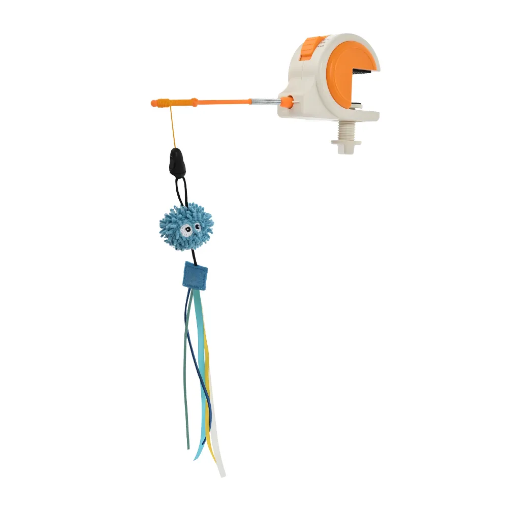 Pet Electric Toys Irregular Bounce Clip-On Interactive Automatic Cat Teaser Toy