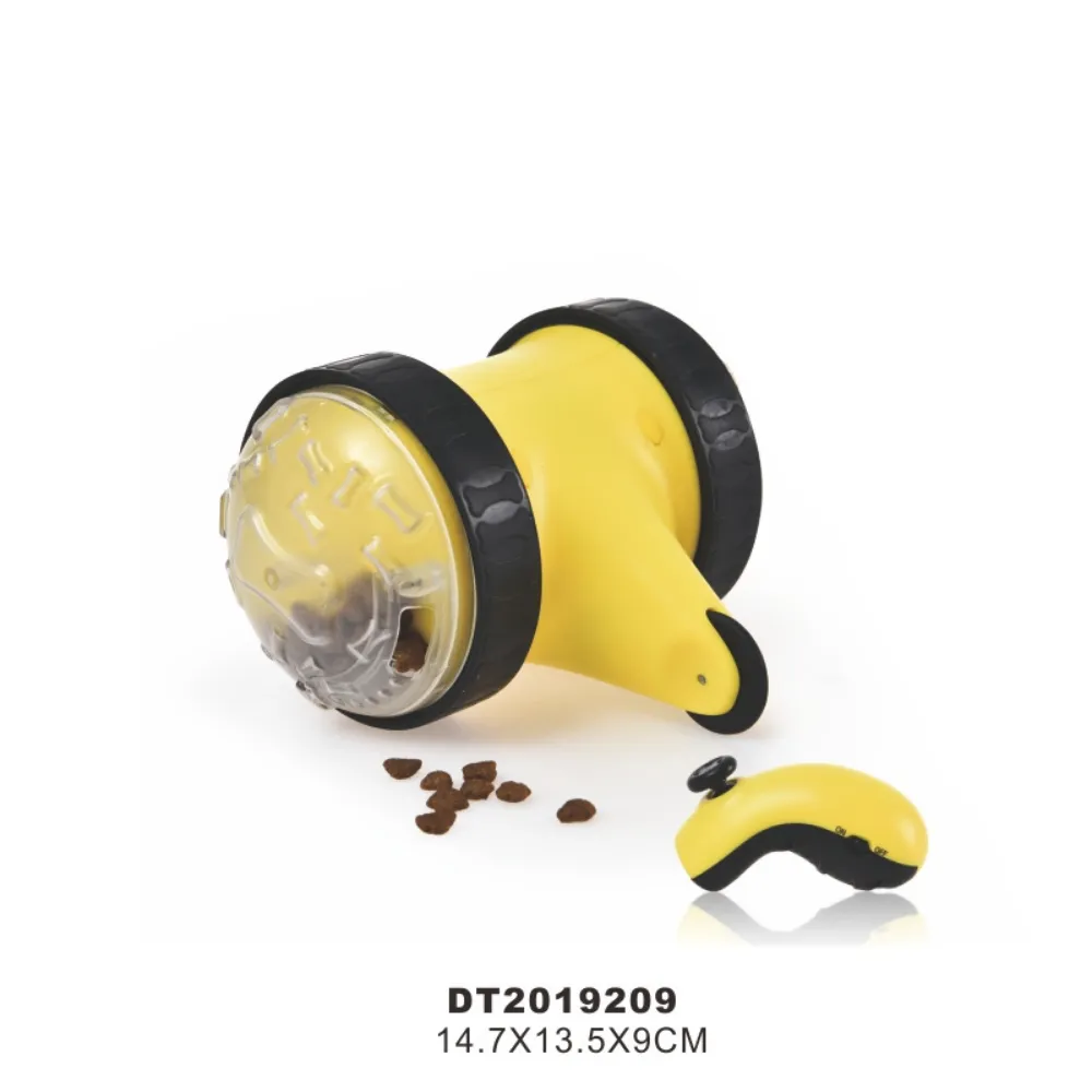 2 In 1 Remote Control Mouse Cat Toy with Treat Dispensing System