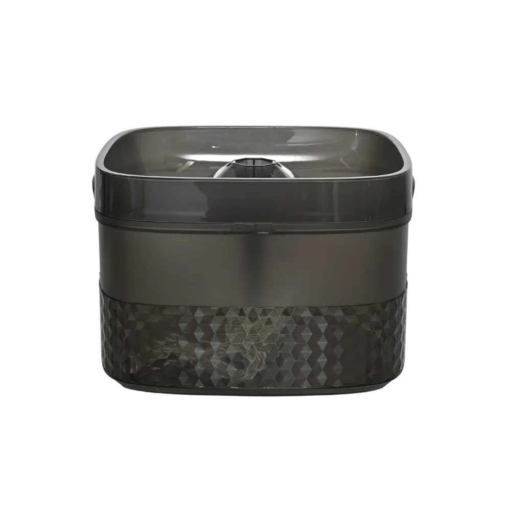9L Large Capacity USB Black Dog Cat Water Bowl Fountain