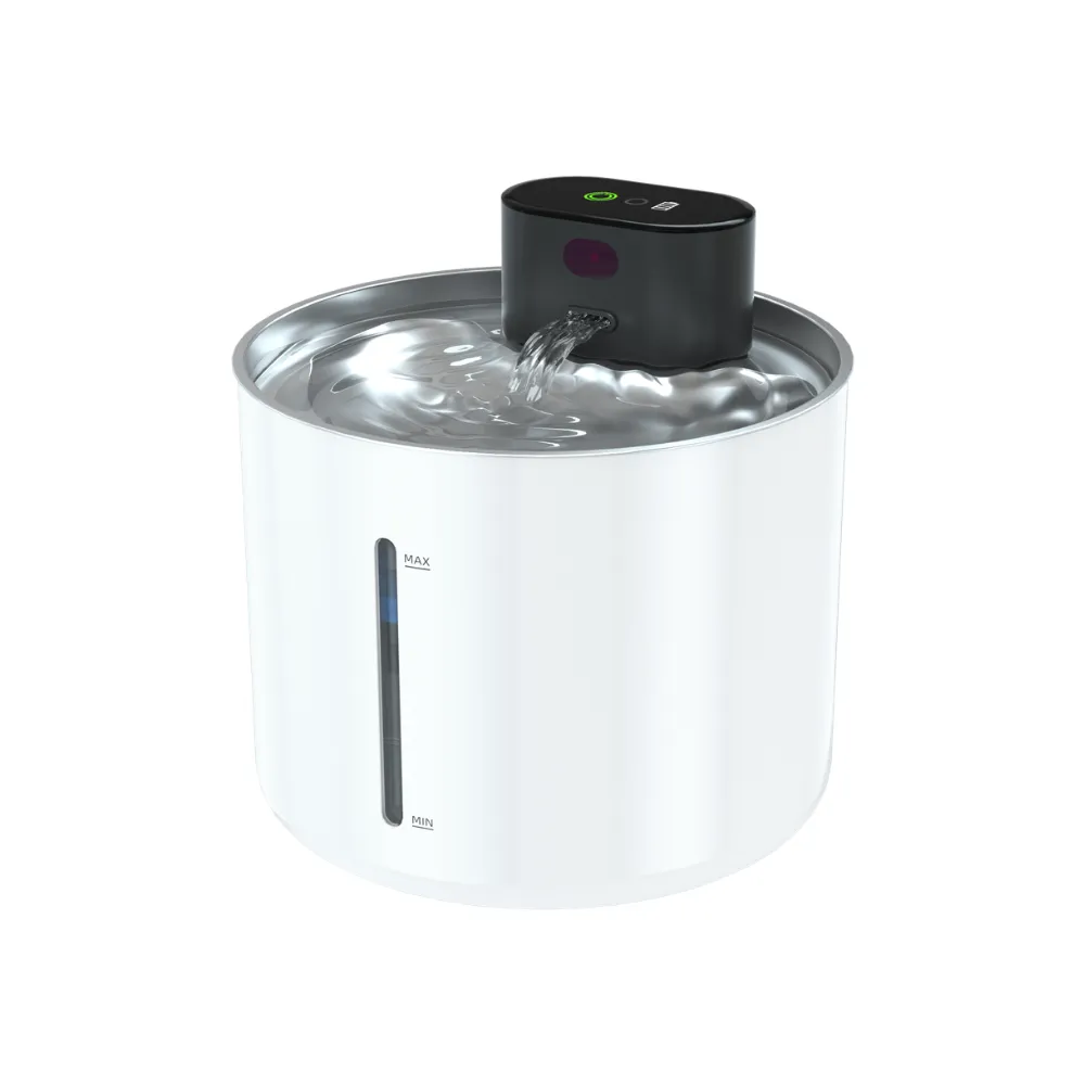 Filter Cycle Water ABS 304 Stainless Steel Cover Cat Dog Drinking Fountains
