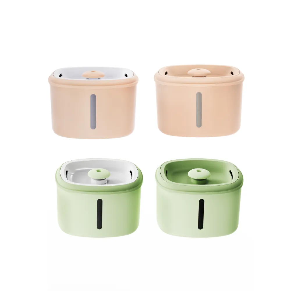 Replaceable Filters Nozzle Waterline Windows Automatic Pet Water Fountain for Cats