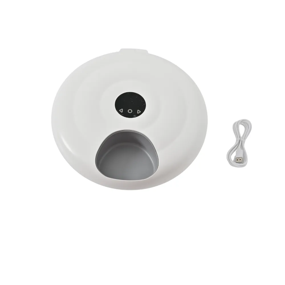 6-Meal Dual-Power Automatic Pet Feeder